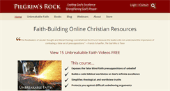 Desktop Screenshot of pilgrimsrock.com